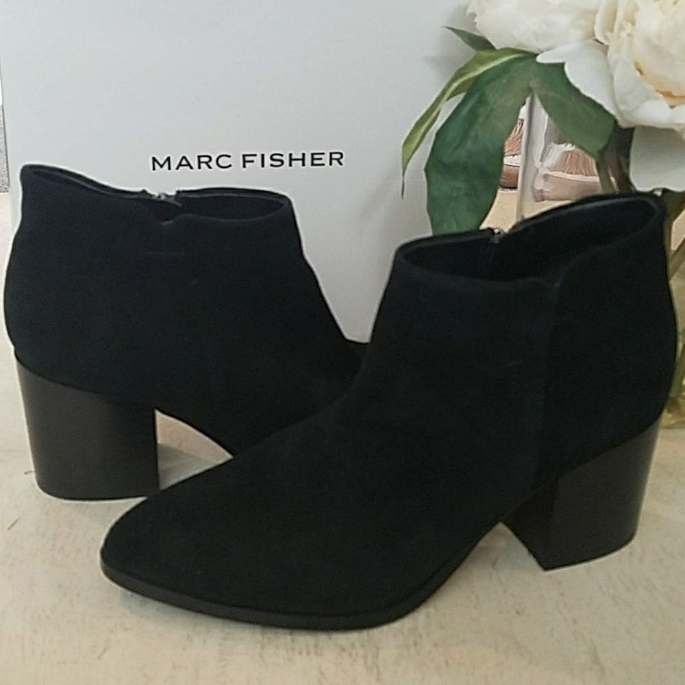 Marc Fisher Black Booties